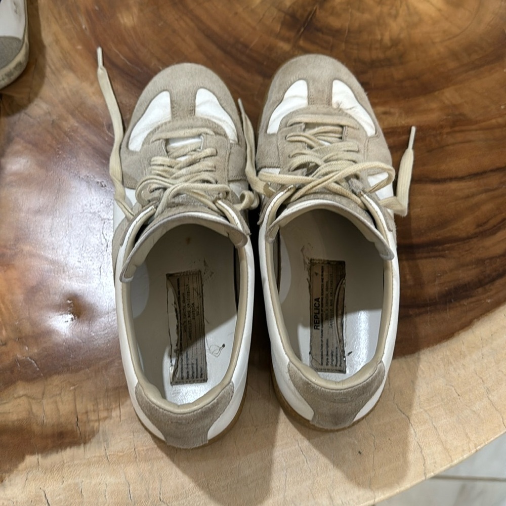Maison Margiela GAT white sneakers size 42 size 9 US